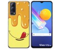 Funda Gel Tpu para Vivo Y52 5G / Y72 5G diseño Helado Vainilla Dibujos