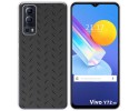 Funda Gel Tpu para Vivo Y52 5G / Y72 5G diseño Metal Dibujos