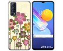 Funda Gel Tpu para Vivo Y52 5G / Y72 5G diseño Primavera En Flor Dibujos