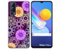 Funda Gel Tpu para Vivo Y52 5G / Y72 5G diseño Radial Dibujos