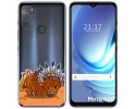 Funda Gel Transparente para Motorola Moto G50 5G diseño Bufalo Dibujos