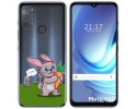 Funda Gel Transparente para Motorola Moto G50 5G diseño Conejo Dibujos
