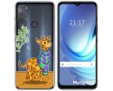 Funda Gel Transparente para Motorola Moto G50 5G diseño Jirafa Dibujos