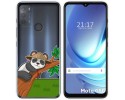 Funda Gel Transparente para Motorola Moto G50 5G diseño Panda Dibujos