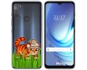 Funda Gel Transparente para Motorola Moto G50 5G diseño Tigre Dibujos