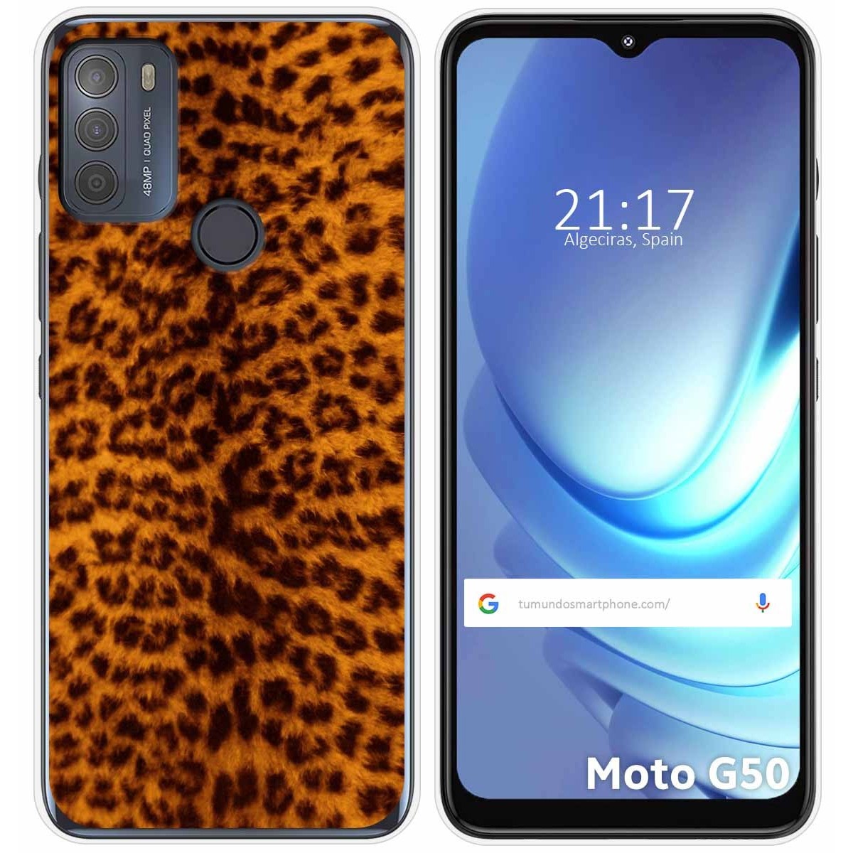 Funda Gel Tpu para Motorola Moto G50 5G diseño Animal 03 Dibujos