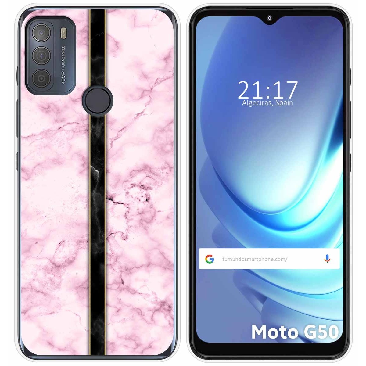 Funda Gel Tpu para Motorola Moto G50 5G diseño Mármol 04 Dibujos