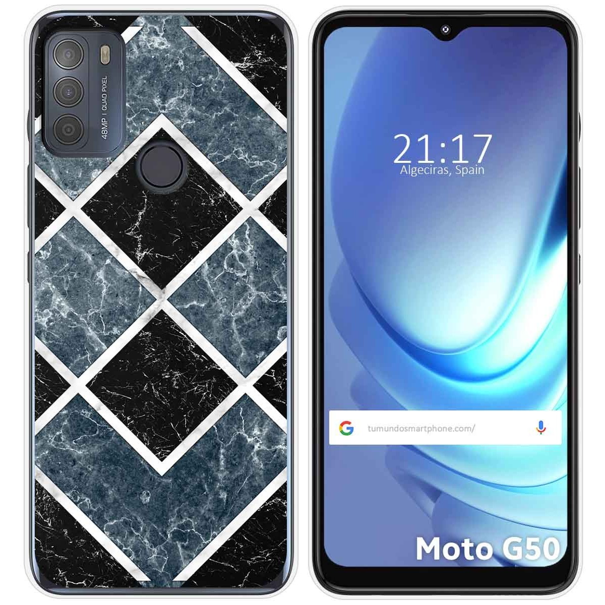 Funda Gel Tpu para Motorola Moto G50 5G diseño Mármol 06 Dibujos