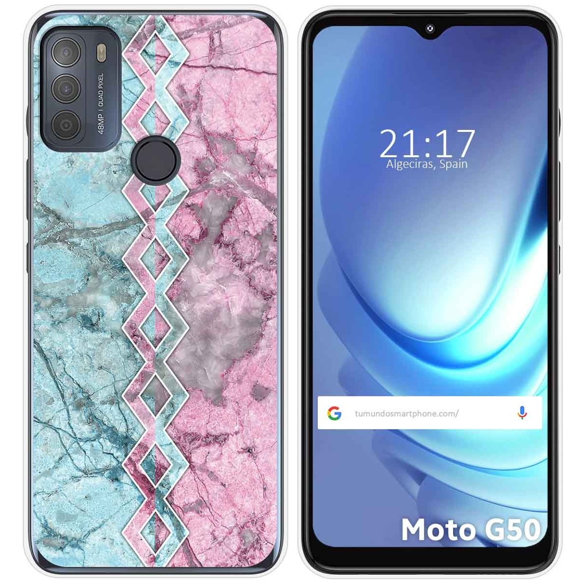 Funda Gel Tpu para Motorola Moto G50 5G diseño Mármol 08 Dibujos