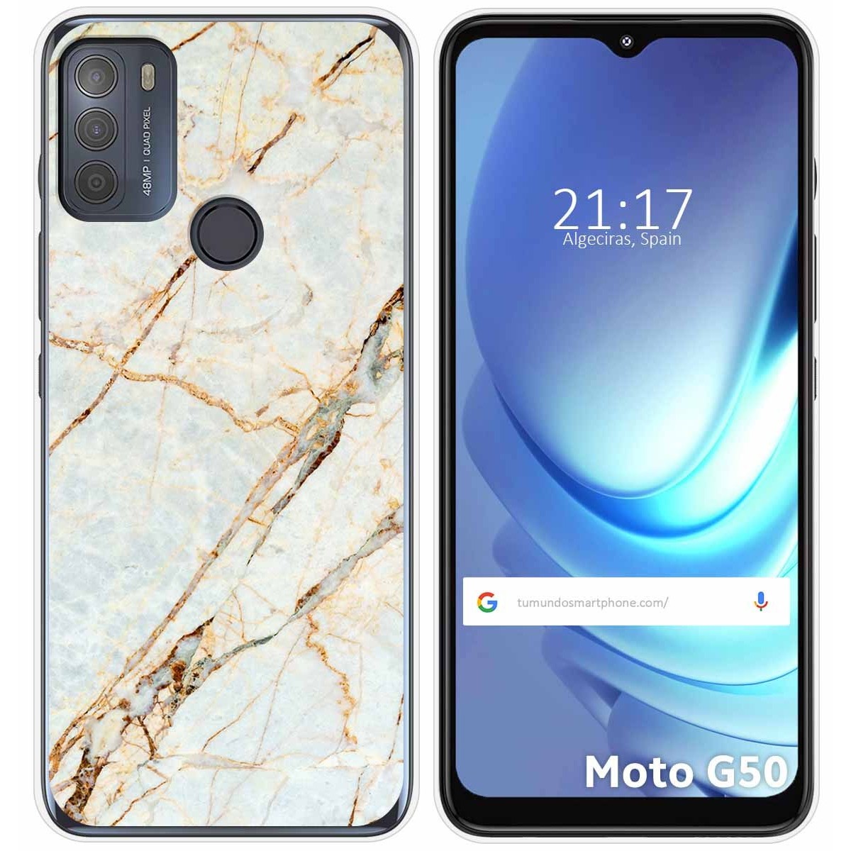 Funda Gel Tpu para Motorola Moto G50 5G diseño Mármol 13 Dibujos