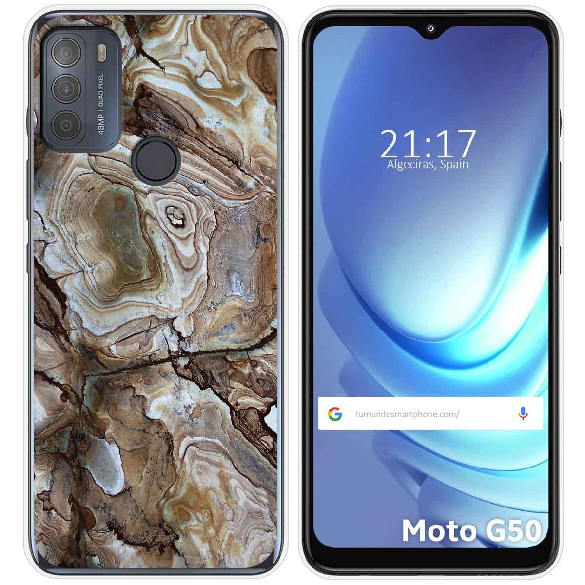 Funda Gel Tpu para Motorola Moto G50 5G diseño Mármol 14 Dibujos
