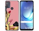 Funda Gel Tpu para Motorola Moto G50 5G diseño Brochas Dibujos