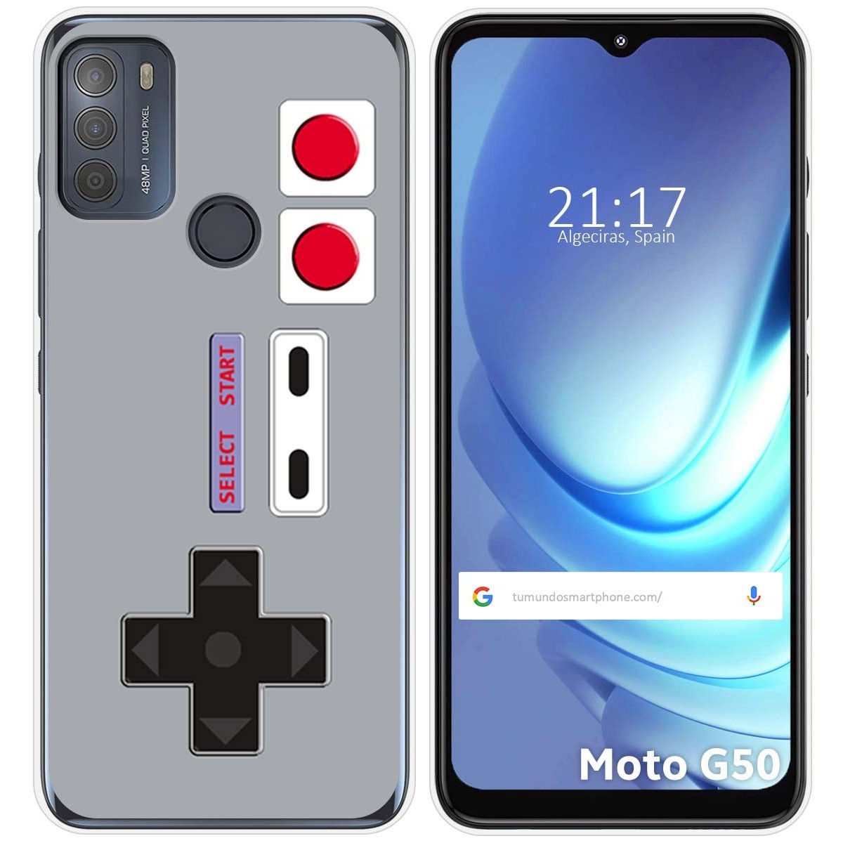 Funda Gel Tpu para Motorola Moto G50 5G diseño Consola Dibujos