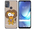 Funda Gel Tpu para Motorola Moto G50 5G diseño Leon Dibujos