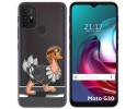 Funda Gel Transparente para Motorola Moto G10 / G20 / G30 diseño Avestruz Dibujos