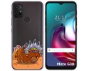 Funda Gel Transparente para Motorola Moto G10 / G20 / G30 diseño Bufalo Dibujos