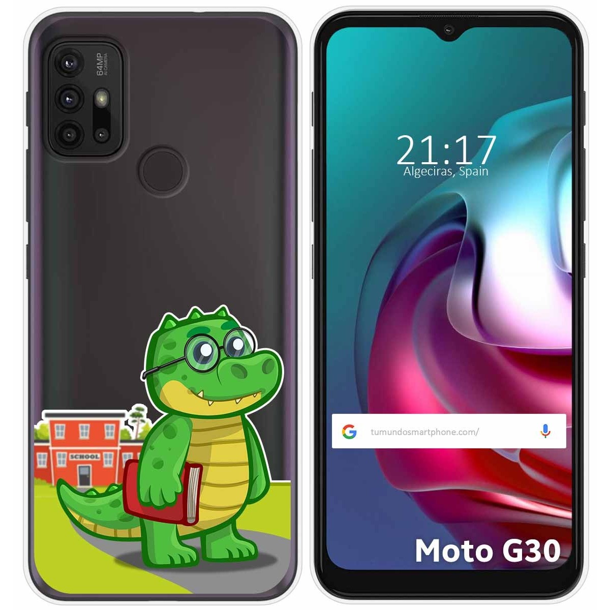 Funda Gel Transparente para Motorola Moto G10 / G20 / G30 diseño Coco Dibujos