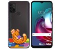 Funda Gel Transparente para Motorola Moto G10 / G20 / G30 diseño Leopardo Dibujos