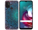 Funda Gel Transparente para Motorola Moto G10 / G20 / G30 diseño Mandala Dibujos