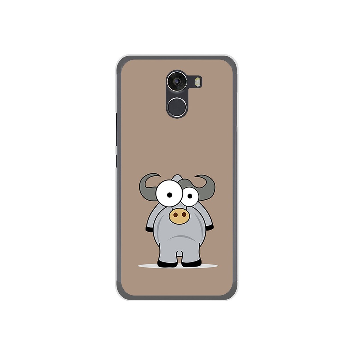 Funda Gel Tpu para Wileyfox Swift 2 Diseño Toro Dibujos