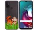 Funda Gel Transparente para Motorola Moto G10 / G20 / G30 diseño Tigre Dibujos