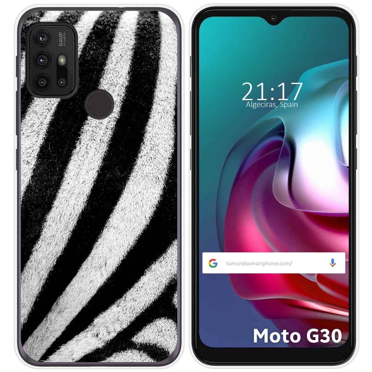 Funda Gel Tpu para Motorola Moto G10 / G20 / G30 diseño Animal 02 Dibujos