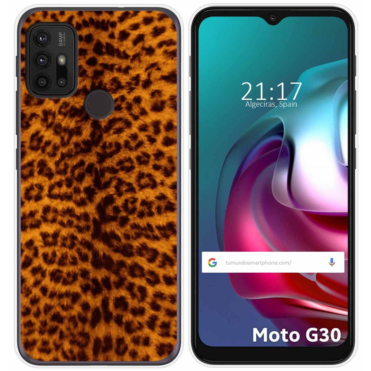 Funda Gel Tpu para Motorola Moto G10 / G20 / G30 diseño Animal 03 Dibujos