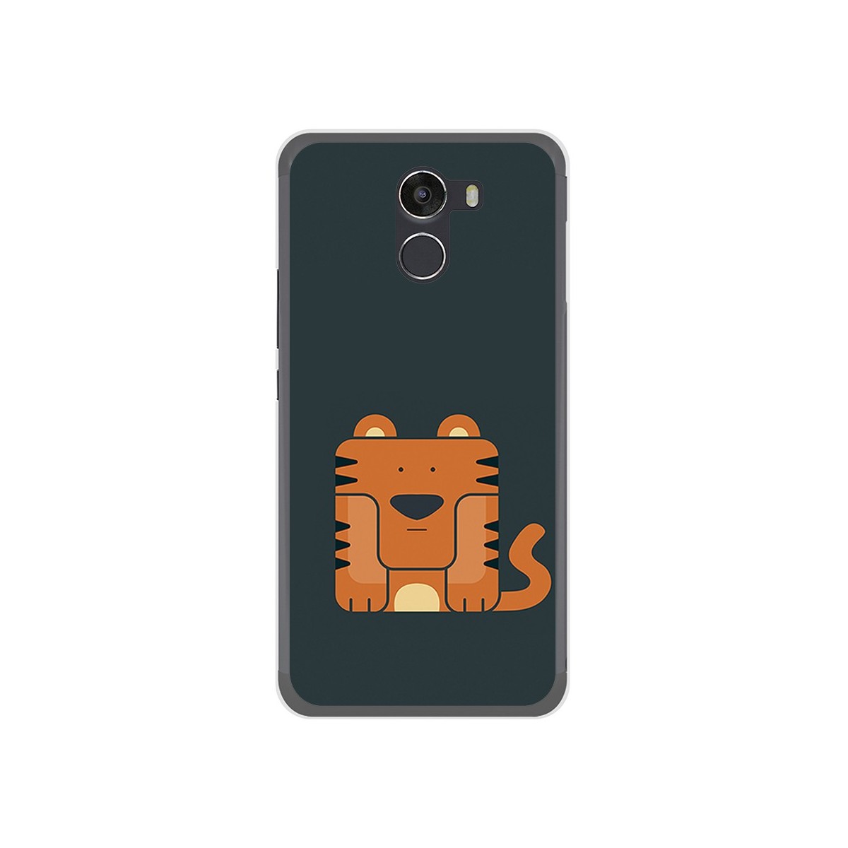 Funda Gel Tpu para Wileyfox Swift 2 Diseño Tigre Dibujos
