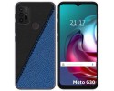 Funda Gel Tpu para Motorola Moto G10 / G20 / G30 diseño Cuero 02 Dibujos