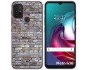 Funda Gel Tpu para Motorola Moto G10 / G20 / G30 diseño Ladrillo 02 Dibujos