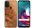 Funda Gel Tpu para Motorola Moto G10 / G20 / G30 diseño Madera 04 Dibujos