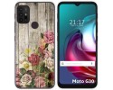 Funda Gel Tpu para Motorola Moto G10 / G20 / G30 diseño Madera 08 Dibujos