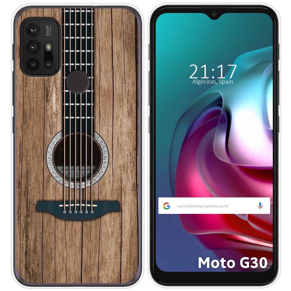 Funda Gel Tpu para Motorola Moto G10 / G20 / G30 diseño Madera 11 Dibujos