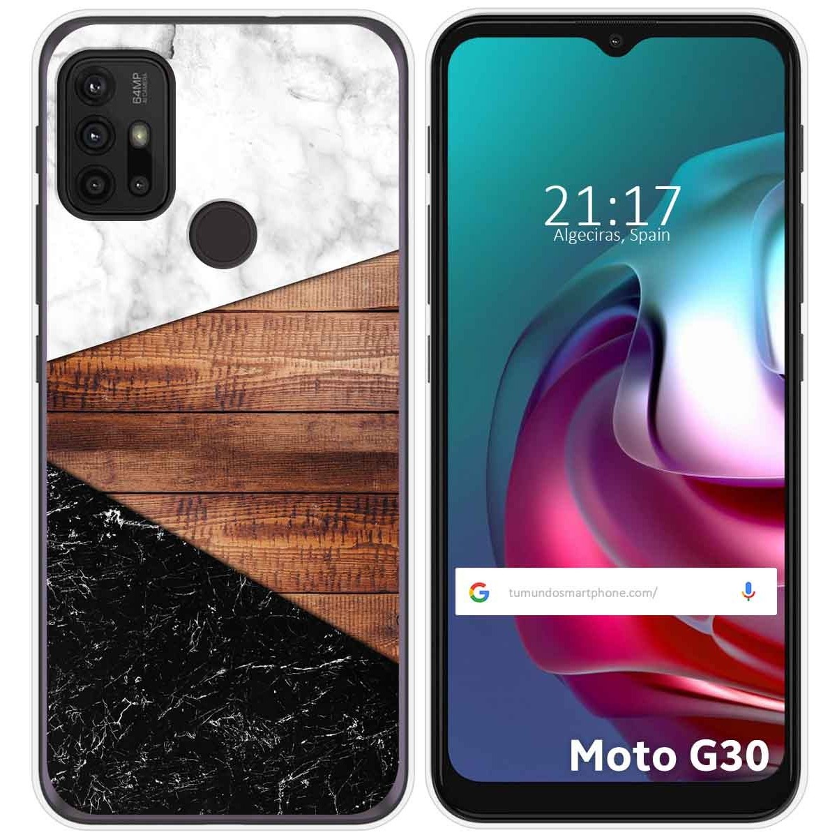 Funda Gel Tpu para Motorola Moto G10 / G20 / G30 diseño Mármol 11 Dibujos