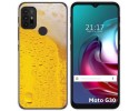 Funda Gel Tpu para Motorola Moto G10 / G20 / G30 diseño Cerveza Dibujos