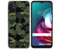 Funda Gel Tpu para Motorola Moto G10 / G20 / G30 diseño Camuflaje Dibujos