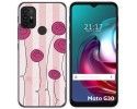 Funda Gel Tpu para Motorola Moto G10 / G20 / G30 diseño Flores Vintage Dibujos