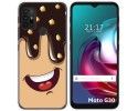 Funda Gel Tpu para Motorola Moto G10 / G20 / G30 diseño Helado Chocolate Dibujos
