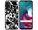 Funda Gel Tpu para Motorola Moto G10 / G20 / G30 diseño Snow Camuflaje Dibujos