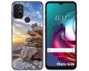 Funda Gel Tpu para Motorola Moto G10 / G20 / G30 diseño Sunset Dibujos