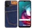Funda Gel Tpu para Motorola Moto G10 / G20 / G30 diseño Vaquero Dibujos