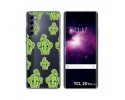 Funda Gel Transparente para TCL 20 Pro 5G diseño Cactus Dibujos