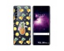 Funda Gel Transparente para TCL 20 Pro 5G diseño Piña Dibujos