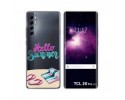 Funda Gel Transparente para TCL 20 Pro 5G diseño Summer Dibujos