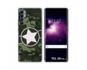 Funda Gel Tpu para TCL 20 Pro 5G diseño Camuflaje 01 Dibujos