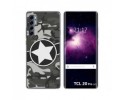Funda Gel Tpu para TCL 20 Pro 5G diseño Camuflaje 02 Dibujos