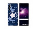 Funda Gel Tpu para TCL 20 Pro 5G diseño Camuflaje 03 Dibujos