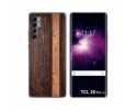 Funda Gel Tpu para TCL 20 Pro 5G diseño Madera 05 Dibujos