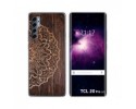 Funda Gel Tpu para TCL 20 Pro 5G diseño Madera 06 Dibujos