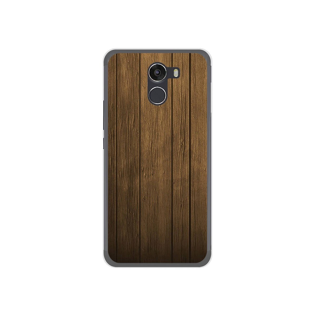 Funda Gel Tpu para Wileyfox Swift 2 Diseño Madera Dibujos